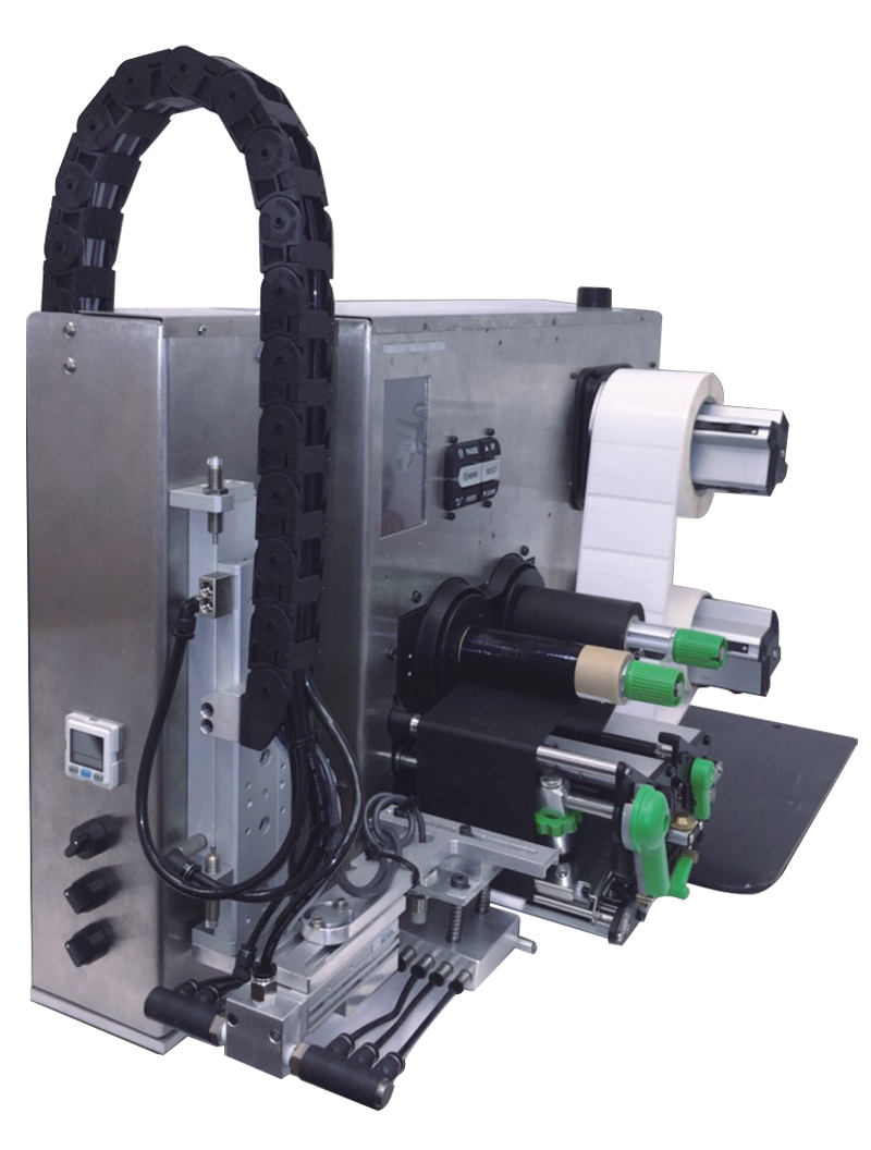 *自動小型不干膠平面貼標(biāo)機(jī)