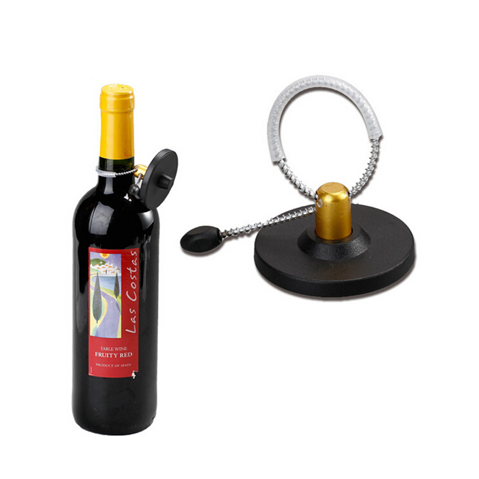 RFID酒瓶鋼絲防盜扣標(biāo)簽應(yīng)用場(chǎng)景圖片