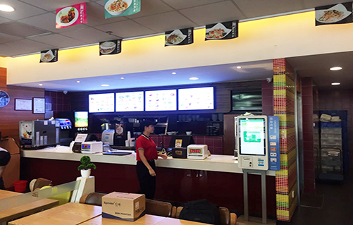 二維碼掃描模塊嵌入自助點餐機，實現(xiàn)自助點餐收費