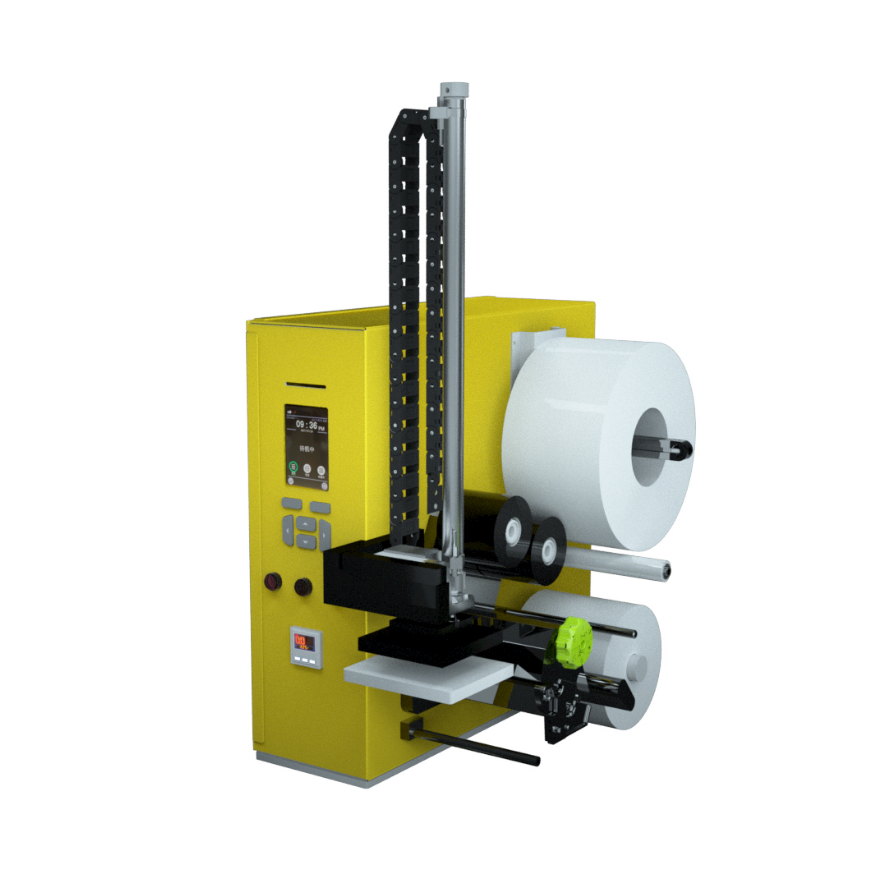 小型實(shí)時(shí)打印自動貼標(biāo)機(jī)A600